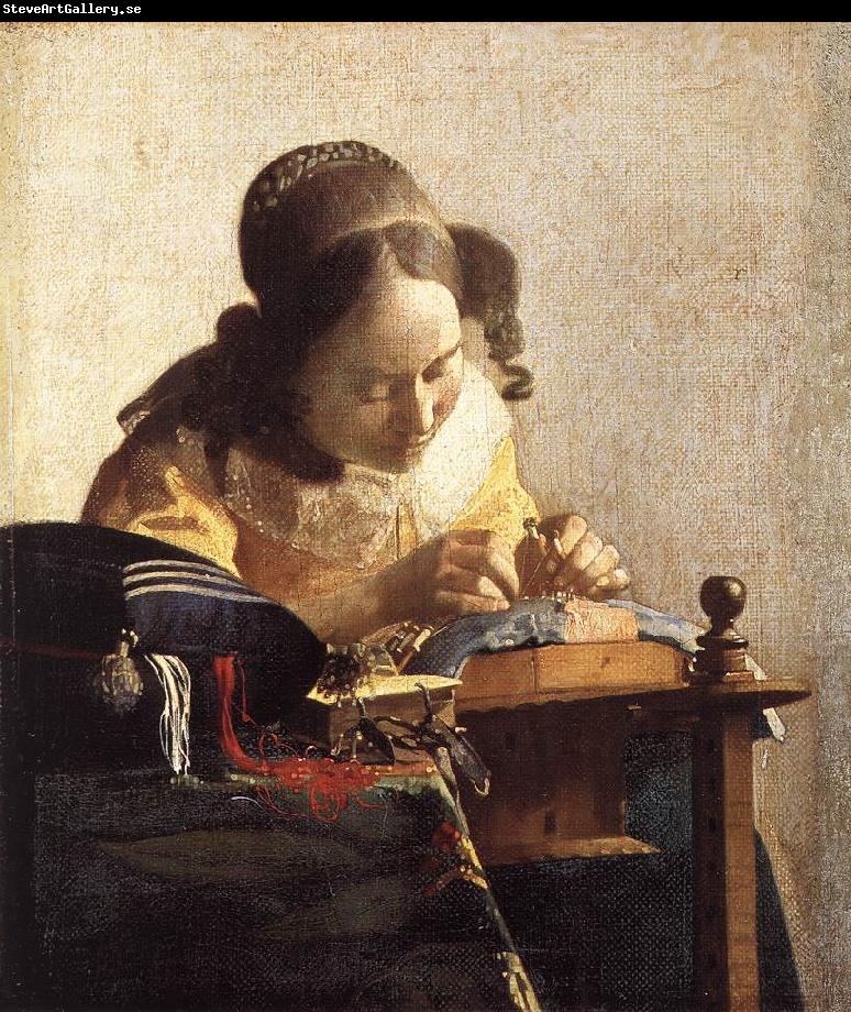 Jan Vermeer The Lacemaker